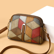 Sophie | Women's Patchwork Leather Mini Crossbody Bag