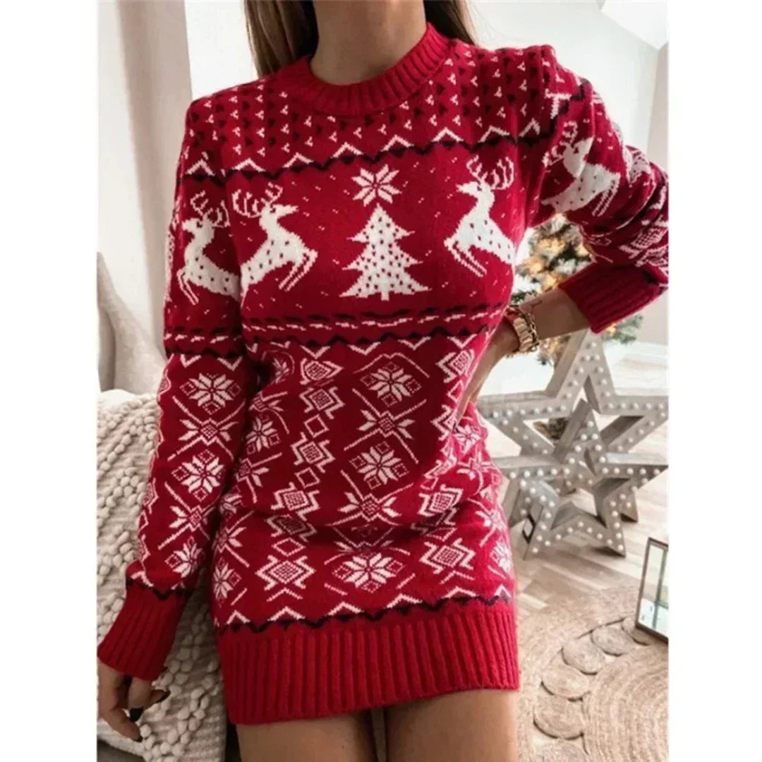 CRISTY | Women's Warm Winter Christmas Dress