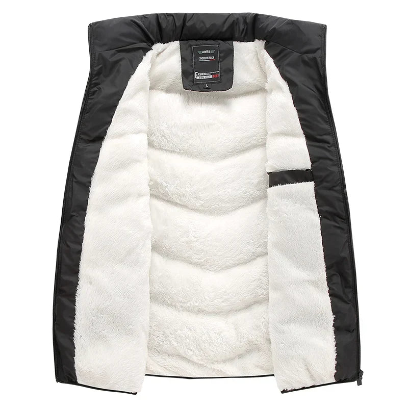 Karl Bodywarmer | Casual quilted vest with ultra-thin fleece lining for men