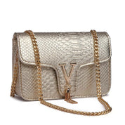 MILA | Luxury Handbag Crocodile Print