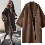 MAURA | Oversizes Woolblend Trenchcoat Jacket