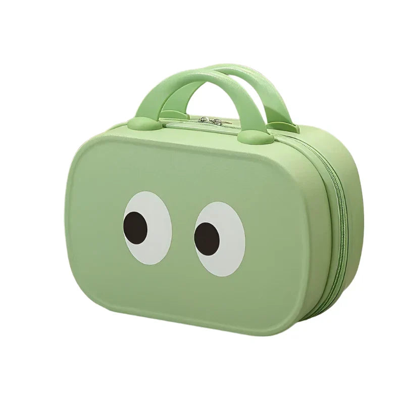 Ayra | Cartoon Eyes Vintage Cosmetic Bag Organizer