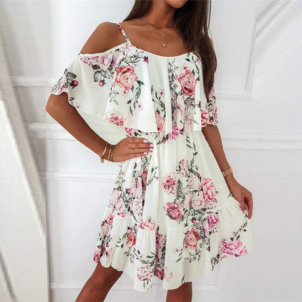 DIANE | Chiffon Floral Dress