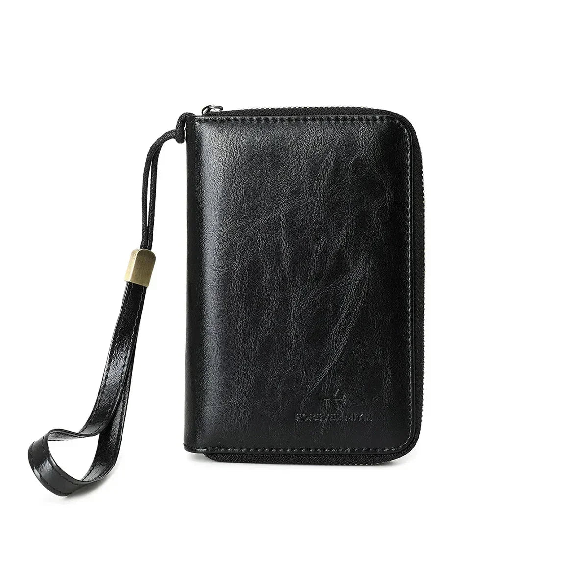 Samira | RFID-blocking Passport Holder Travel Wallet with Wrist Strap