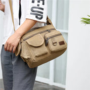 Max | Canvas Messenger Shoulder Bag