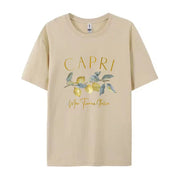 ESTHER | Elegant Capri Designed T-shirt