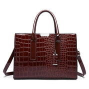 CROCODILE | Trendy Designer Croco Handbag