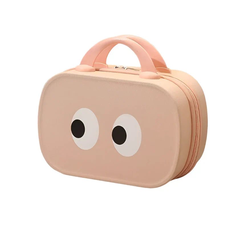 Ayra | Cartoon Eyes Vintage Cosmetic Bag Organizer