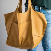 Lily | Women's Large Vegan Leather Tote Shoulder Bag