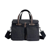 Max | Vintage Canvas Large Shoulder Bag Travel Bag