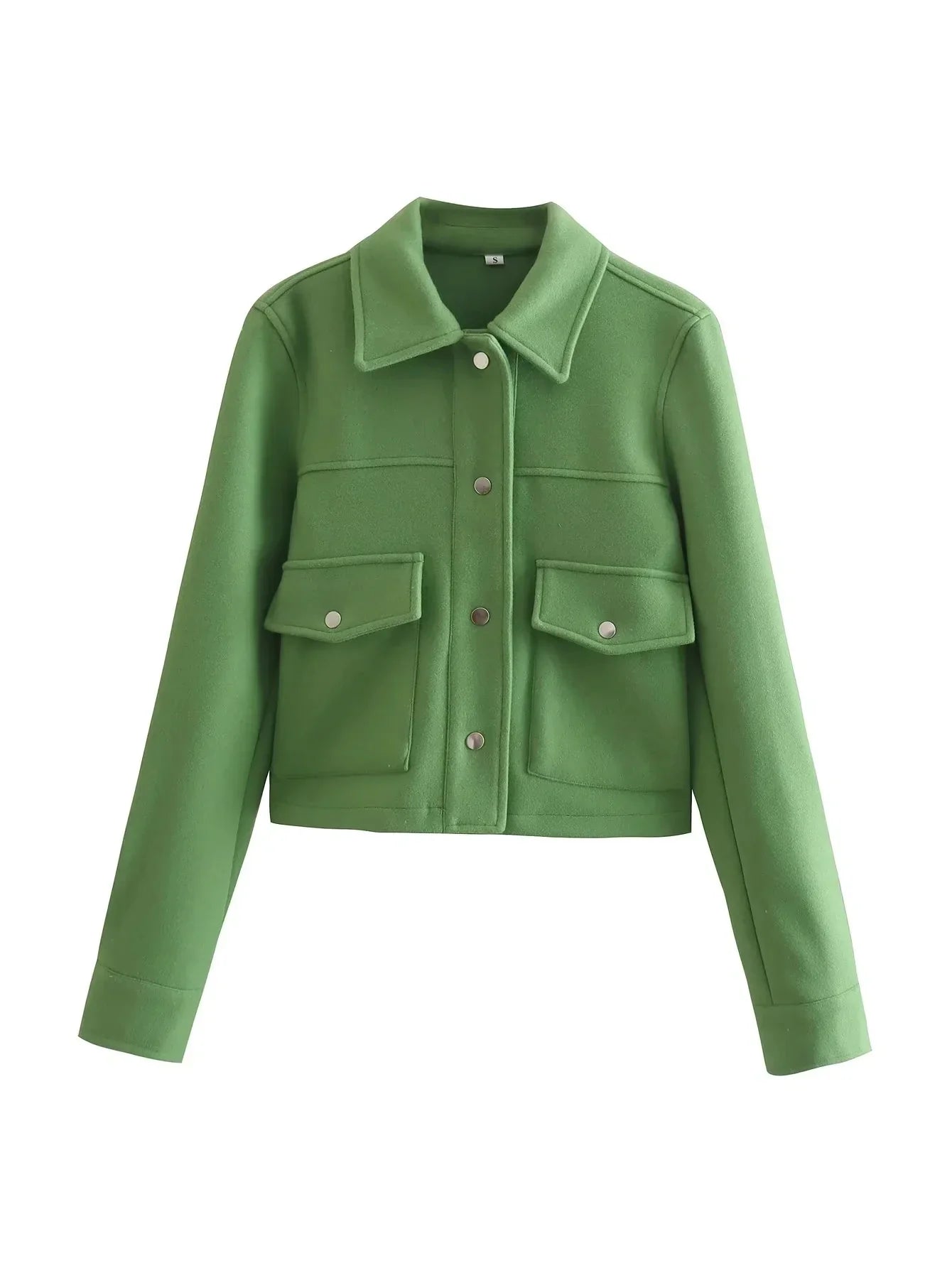 FIONA | Autumn Jacket with Front Pockets Style