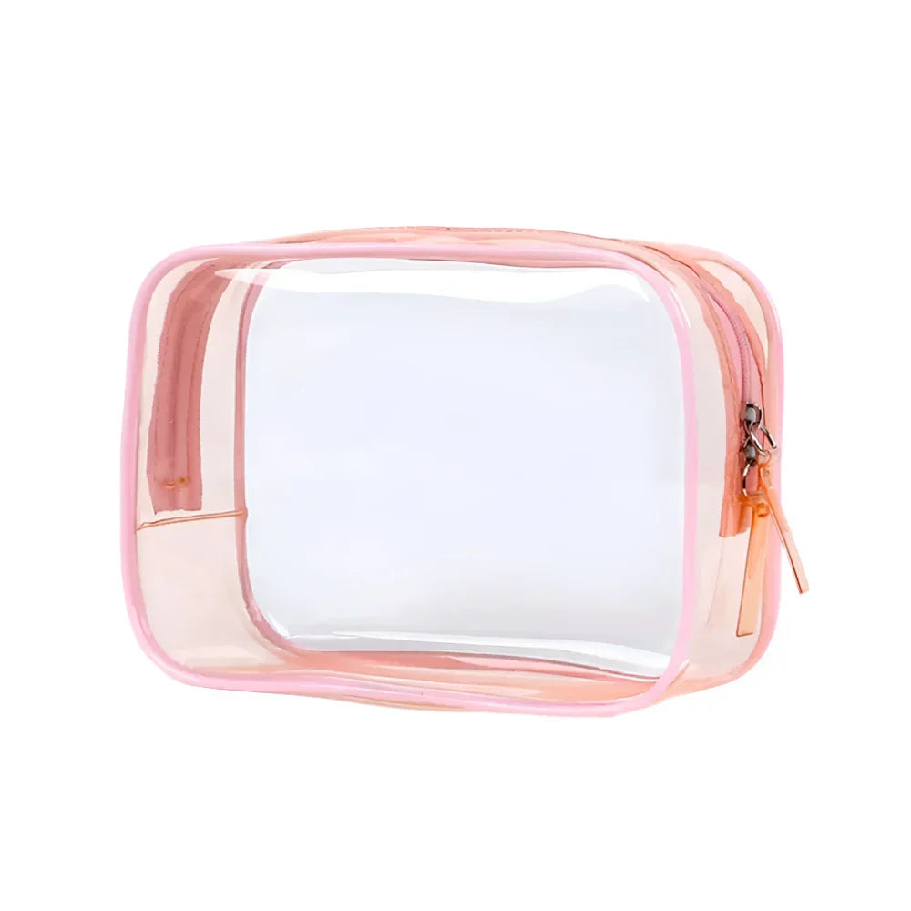 Samantha | Compact and Portable Transparent Makeup Bag