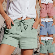 HEATHER | Linen Summer Shorts Women