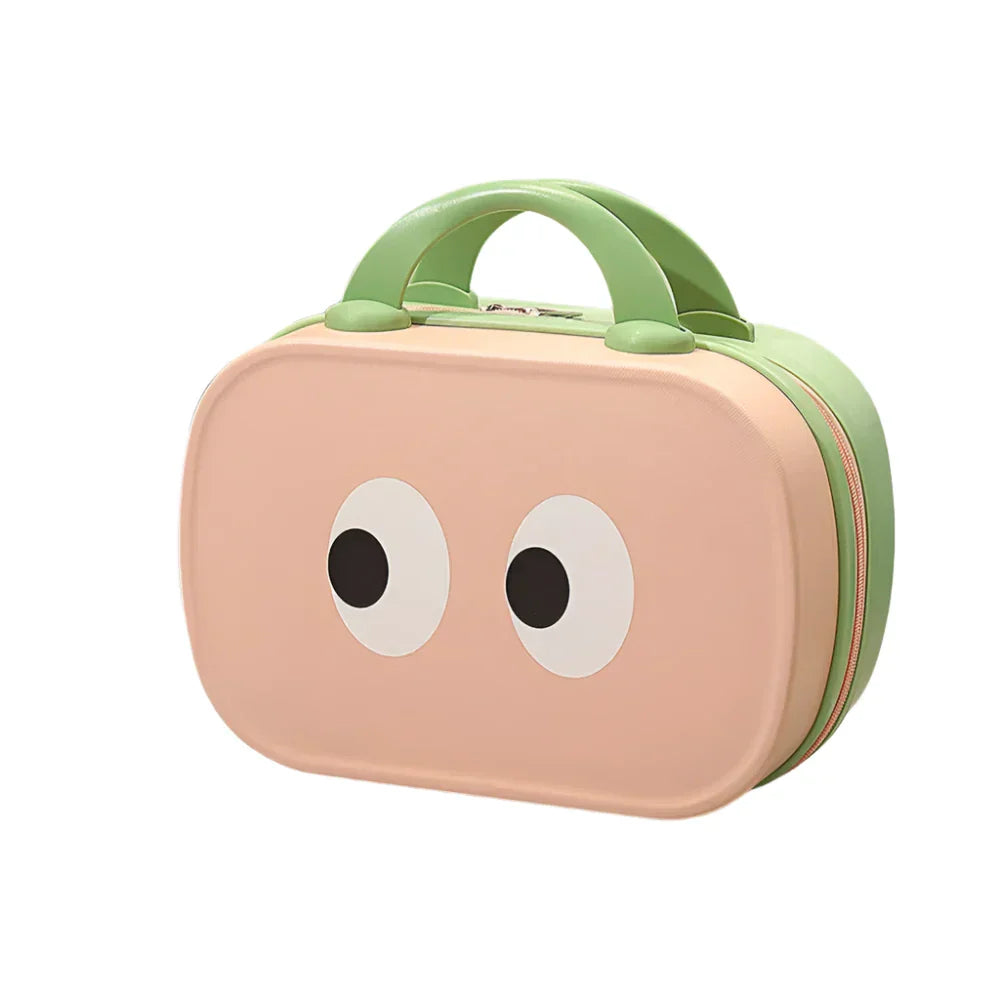 Ayra | Cartoon Eyes Vintage Cosmetic Bag Organizer