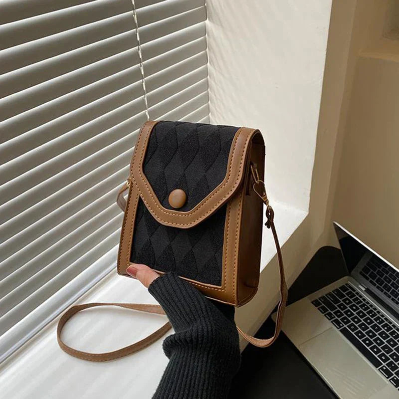 Nina | Versatile PU Leather Mini Fashion Crossbody Phone Handbag