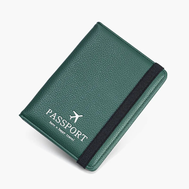 Bellamy | Fashionable PU Leather RFID Travel Wallet for Passports