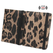 Carly | Lightweight Passport Holder with Leopard Print Travel Wallet