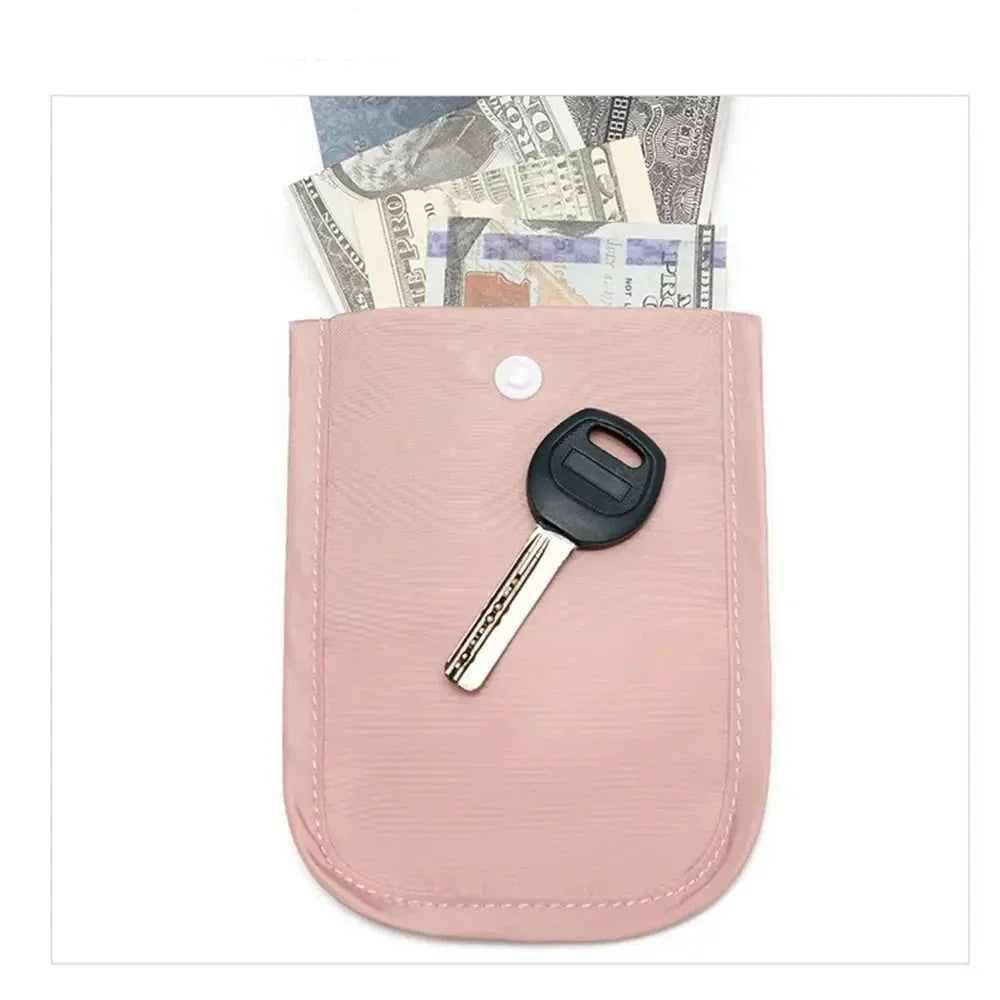 Louisa | RFID Travel Bra Wallet with Adjustable Strap