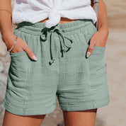 HEATHER | Linen Summer Shorts Women