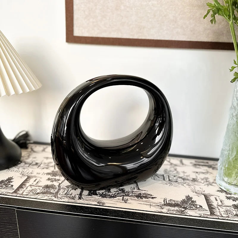 FIONA | Elegant Round Clutch Bag