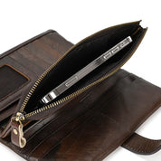 Hunter | Vintage Genuine Leather Travel Bag with RFID Protection