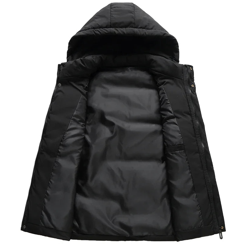 Calvin Hooded Bodywarmer | Premium Quilted Men's Bodywarmer with Hood