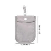 Louisa | RFID Travel Bra Wallet with Adjustable Strap