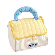 Alianna | Quilted Cosmetic Bag Luck Charm