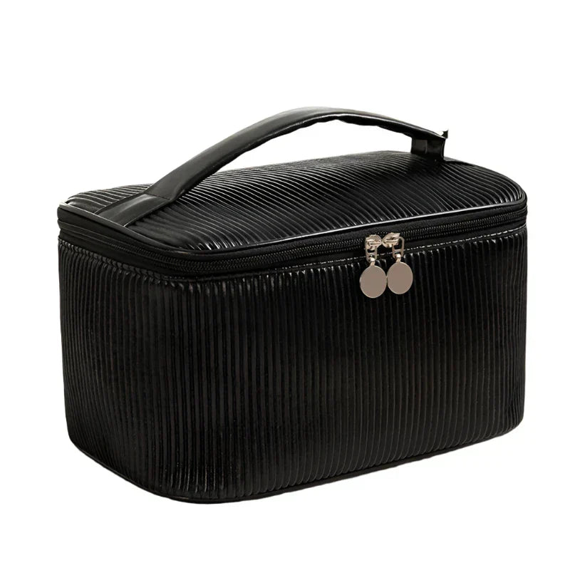 Raquel | Zipper Toast Travel Makeup Cosmetic Toiletry Set Bag