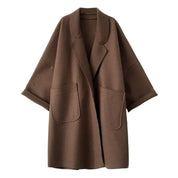 MAURA | Oversizes Woolblend Trenchcoat Jacket