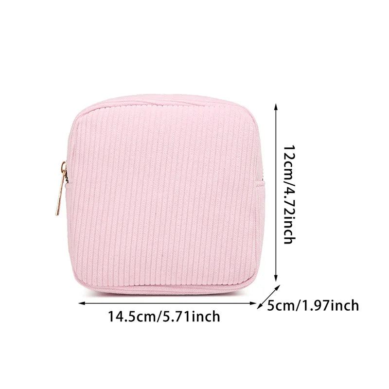 Aura | Stylish and spacious cord-style cosmetic bag