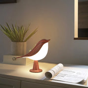 GlowNest | Wooden Bird-Shaped Night Lamp