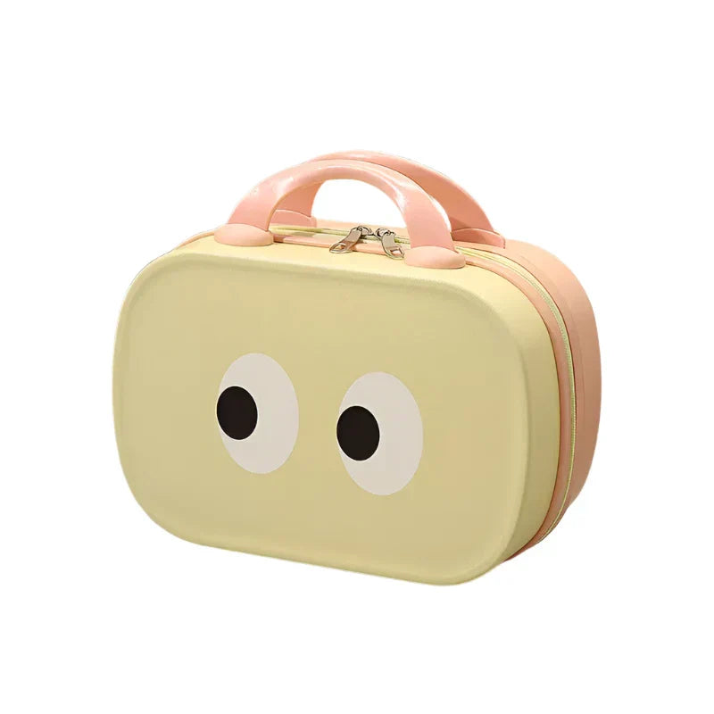 Ayra | Cartoon Eyes Vintage Cosmetic Bag Organizer