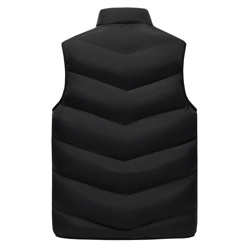 Karl Bodywarmer | Casual quilted vest with ultra-thin fleece lining for men