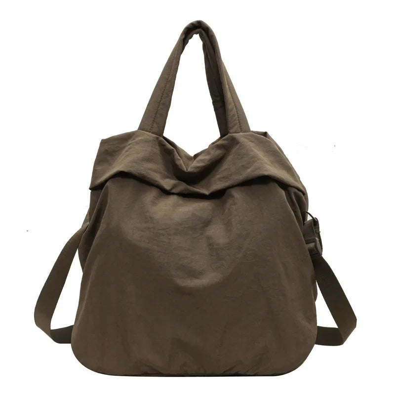 Luna | Large Capacity Multi-Pocket Nylon Shoulder Bag