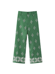 VINA | Vintage Boho Linen Pants for Women