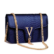 MILA | Luxury Handbag Crocodile Print