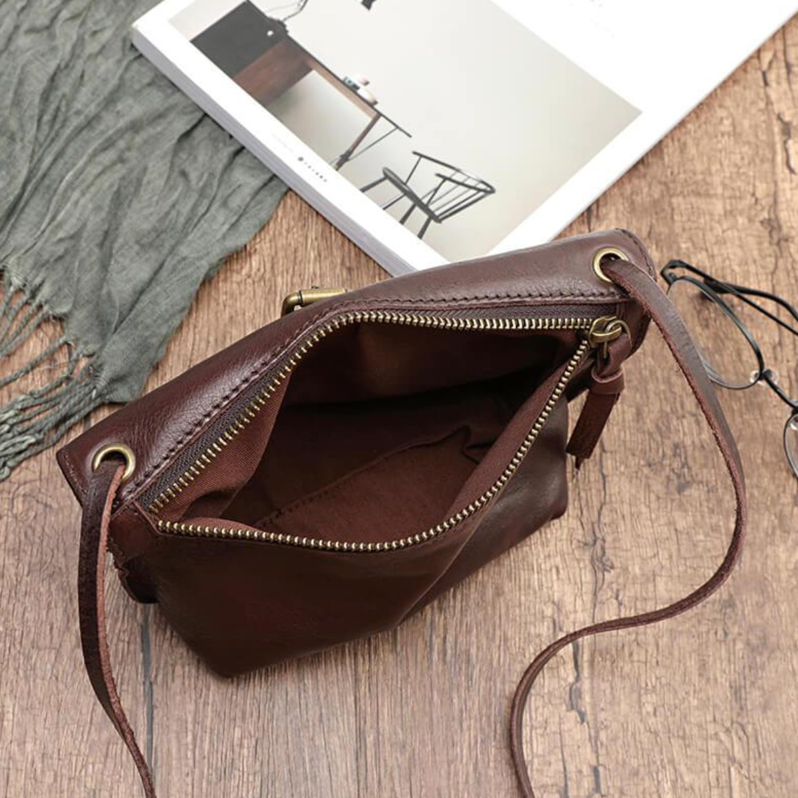 Lina | Vintage Mini Wallet Shoulder Bag