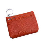 Arely | Compact Travel Bag Made of Genuine Leather with Key Holder