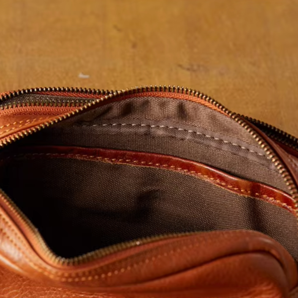 Milo | Retro Genuine Leather Shoulder Bag