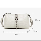 Aurora | Stylish Crocodile Pattern Crossbody Sling Bag