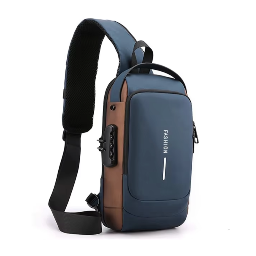 Avenir | Stylish Anti-Theft Waterproof Crossbody Travel Bag for Ultimate Security