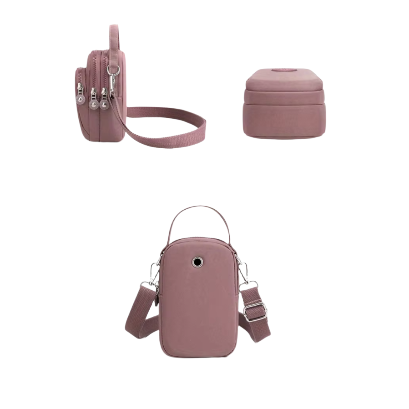 Sophie | Minimalist Nylon Shoulder Bag