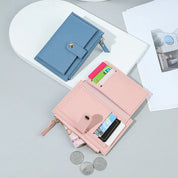 Jamie | Ultra-thin PVC Passport and Card Holder with Coin Pocket