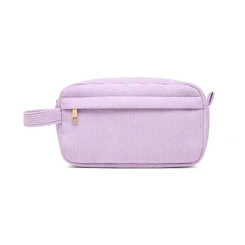 Kamiyah | Soft Cord Cotton Travel Cosmetic Bag