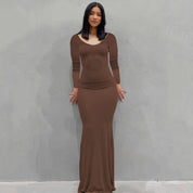 SANTORINI | Maxi Dress Slim