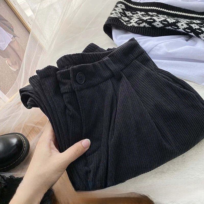 JESSY | Vintage High Waist Corduroy Pants for Women