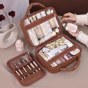 Sophia | Luxury Checked Spacious Cosmetic Organizer