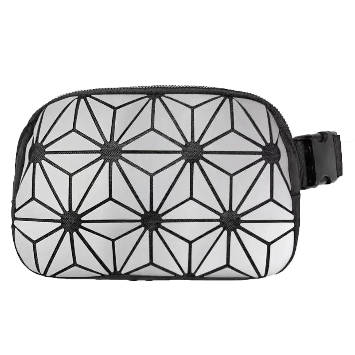 Zara | Holographic Geometric Travel Crossbody Hip Bag