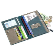 Mikaela | Genuine Leather Anti-Theft Passport Holder Travel Wallet